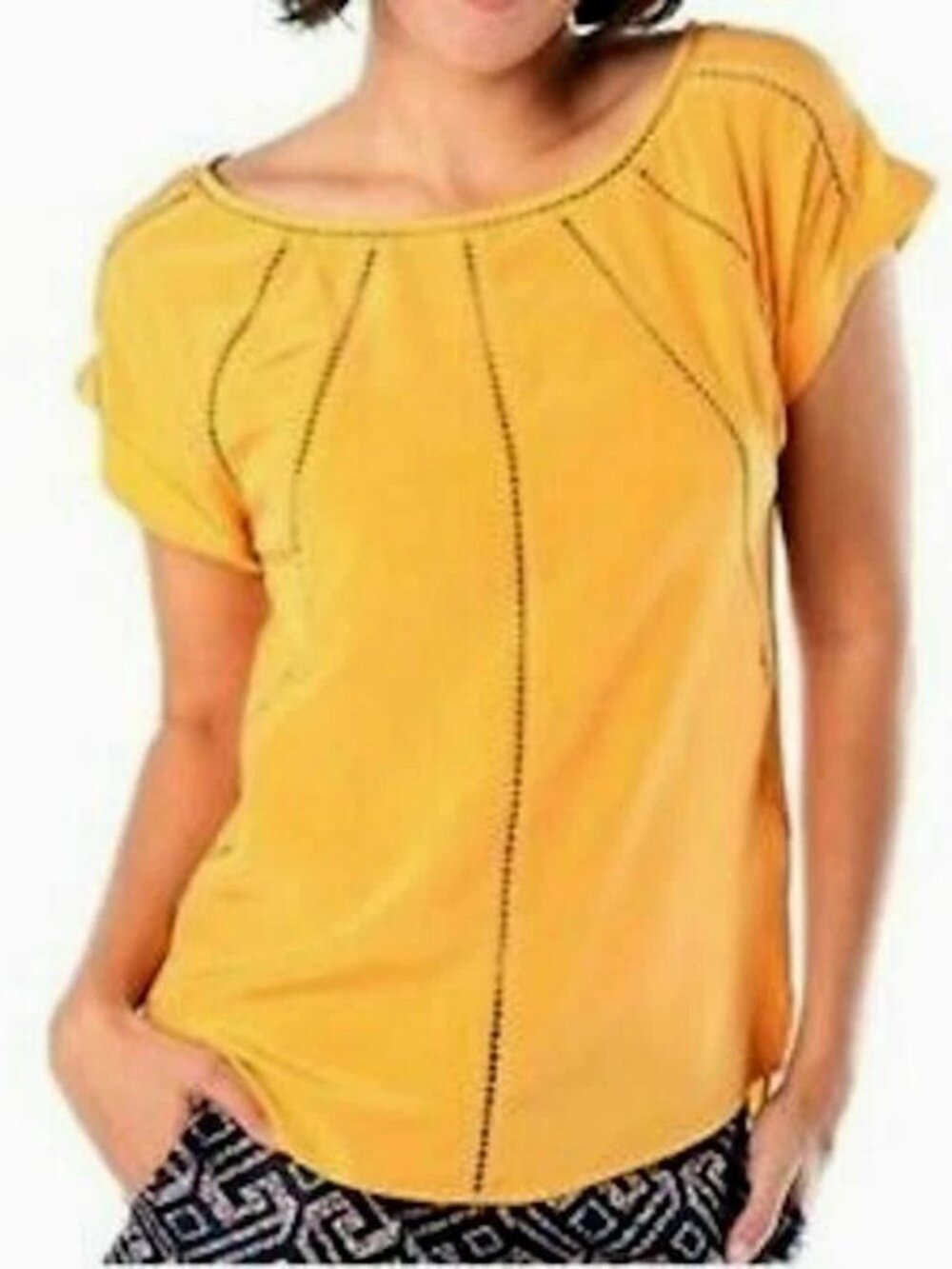 Trina Turk SILK Blouse S NWOT